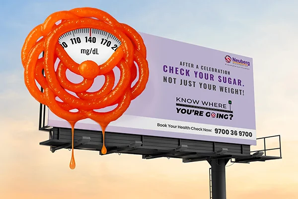 Neuberg Diagnostics campaign creative by 360 BC